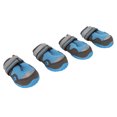 thumbnail image 3 of Botines para perros ANGGREK Resistentes Al desgaste ajustables 4 piezas azules antideslizantes Con Tiras Reflectantes, 3 of 8