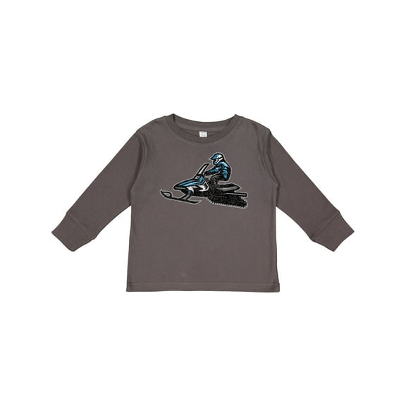 Inktastic Snowmobile Ideas Boys or Girls Long Sleeve Toddler T-Shirt