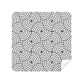thumbnail image 1 of Illusion Lines Repeat Clouds Glasses Cloth Screen Cleaner Suede Fabric 2 Pack, 1 of 2