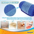 thumbnail image 5 of Keepow Microfiber Flat Mop Head for Bona Mop and Hardwood Floor Premium Spray Mop (4 Pack), 5 of 9