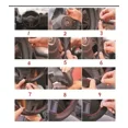 thumbnail image 5 of Funda Cubre Volante Cosido Piel Perforada Universal, 5 of 5