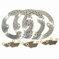 thumbnail image 3 of 2014 2015 Polaris Sportsman 850 Touring Front & Rear Brake Rotors & Brake Pads, 3 of 6