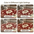 thumbnail image 7 of ODIKA 5'x7' Ultra-Soft Area Rug, Vintage Maroon Traditional Spandrels Carpect Deepburgundy Orientalischer None Washable, Bare feet friendly, Silk-Touch for Bedroom Home office, 7 of 7