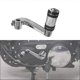 thumbnail image 2 of Chrome center shift lever with pedals compatible with Harley Sportster XL883 1200 2004-2023 shift lever, 2 of 5