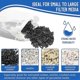 thumbnail image 4 of 16 PCS Aquarium Mesh Media Filter Bags, Nylon Media Filter Mesh Bags with Zipper (for Particulate Ca, 4 of 5