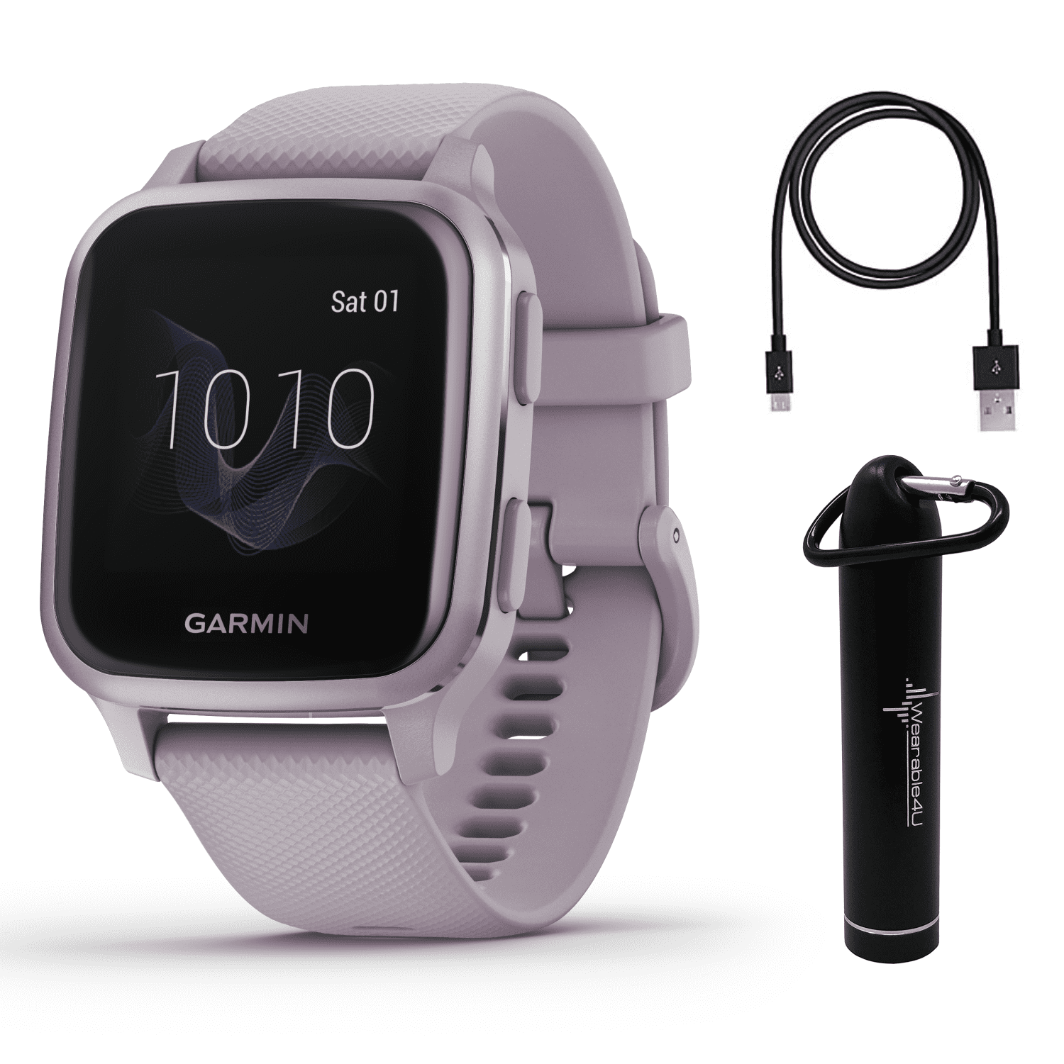 Garmin Venu Sq GPS Fitness Smartwatch Shadow Gray/Slate 