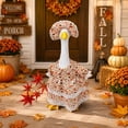 thumbnail image 6 of Lzobxe Porch Goose Clothes, Casual Style Lawn Yard Garden Decor for 23" High Cement or Plastic Geese, Goose Costume for All Season and Occasiona, 6 of 9