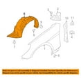 thumbnail image 3 of For 10-12 Genesis Coupe Front Splash Shield Inner Fender Liner RH Passenger Side, 3 of 5