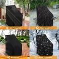 thumbnail image 5 of SHELTUSE 2 Pack Patio Chair Covers, Outdoor Lawn Patio Furniture Cover, Lounge Deep Outdoor Seat Cover, UV Protected with Waterproof - 40 Inch L x 40 Inch W x 23 Inch H, Black, 5 of 7