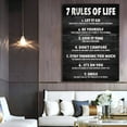 thumbnail image 2 of AUQ Wall Decor Living Room,High-Definition Printing Technology Home Decor Living Room,Fade-Resistant Wall Art Bedroom,Black,20*30cm, 2 of 5