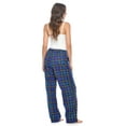 thumbnail image 3 of Casual Nights Women's Flannel Pajama Sleep Pants, Soft Plaid Pjs Bottoms, 3 of 5