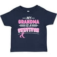 thumbnail image 3 of Inktastic My Grandma is a Survivor Breast Cancer Awareness Boys or Girls Baby T-Shirt, 3 of 5