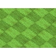thumbnail image 1 of Ahgly Company Machine Washable Indoor Rectangle Transitional Bright Green Area Rugs, 5' x 7', 1 of 7