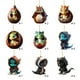 thumbnail image 5 of Dragón Navidad Novedad Lindos Recuerdos Fiesta Acrílico (H), 5 of 8