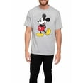 thumbnail image 2 of Disney Men's Big & Tall Classic Mickey Mouse Graphic Tee, Heather Gray, 2XL-3XL, 2 of 4