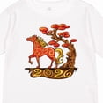 thumbnail image 4 of Inktastic 2026 Year of the Horse Happy New Year's Boys or Girls Long Sleeve Toddler T-Shirt, 4 of 5