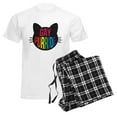 thumbnail image 6 of CafePress - Gay Purride Men's Light Pajamas - Men's Light Loose Fit Cotton Pajama Set, 6 of 7