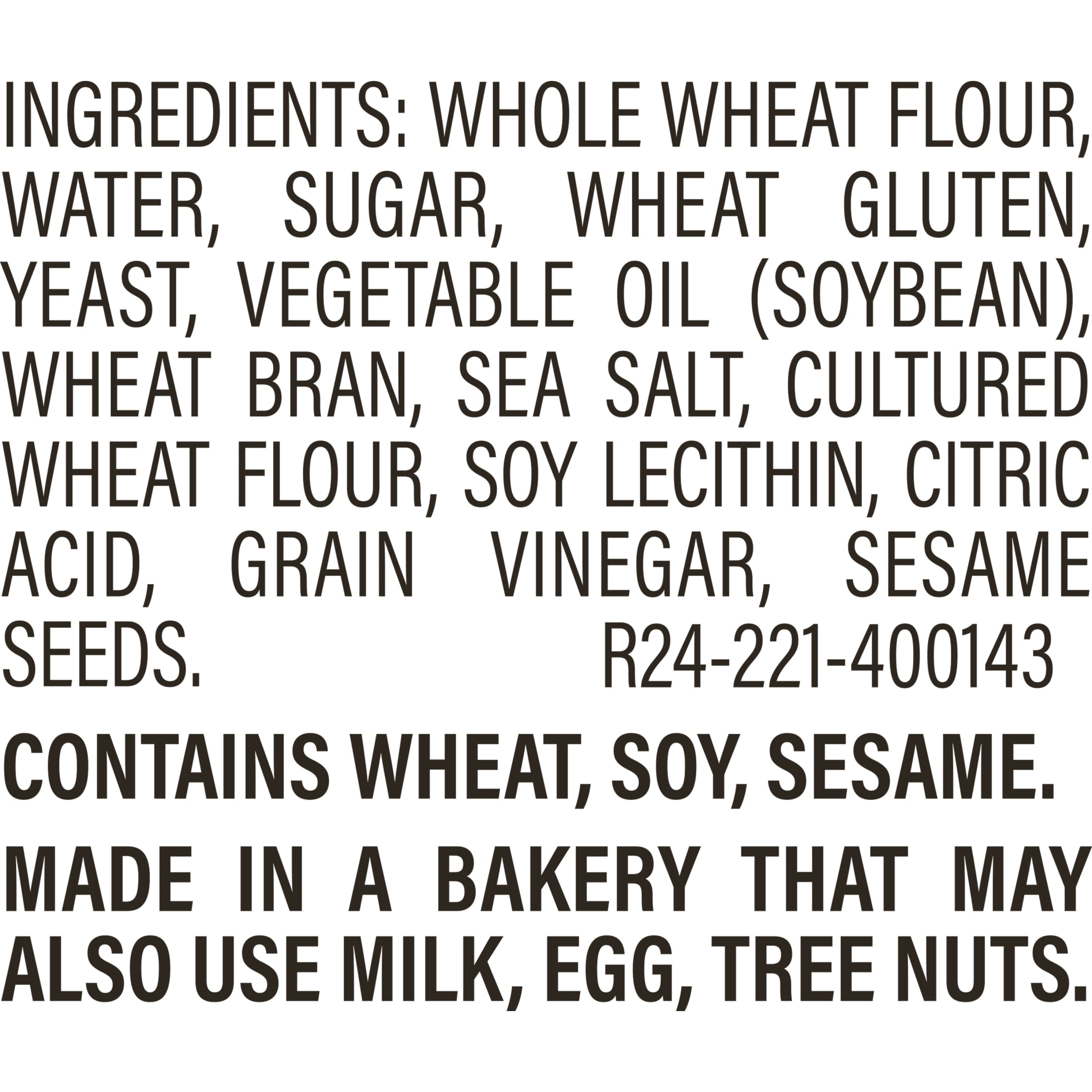 Arnold Whole Wheat Buns, 8 count, Hamburger Buns, 16 oz Bag