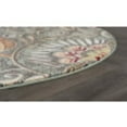 thumbnail image 5 of Capri Transitional 8' Round Seafoam and Beige Polypropylene Indoor Area Rug, 5 of 8