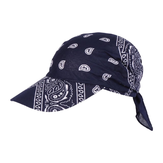 para cabeza, bandana, gorro con visera, regalo, gorra con visera para el sol, ideal para ir de , montar o al libre. Azul marino