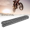 thumbnail image 5 of Chain, Drive Chain ,420 102 Motorcycle Link Chain ,Fit For Honda 90 110 125cc Dirt Bike Atv Quad Taotao Sunl Chinese, Durable, 5 of 9