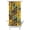 Tropical L, variant on Cosmos Shower Curtain Outer Space Astronaut Planet Nebula Design Machine Washable Quick-Dry with Metal Grommets