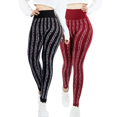 thumbnail image 1 of Pack de 2 Leggings Casuales de Mujer Unitalla de Yoga para Dama y Cintura Alta Pantalones Ajustados con Control de Abdomen no transparentan, 1 of 5