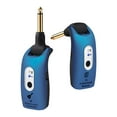 thumbnail image 1 of Bunblic Electric Guitar Transmitter Receiver Portable Compact Wireless Guitar System Blue, 1 of 8