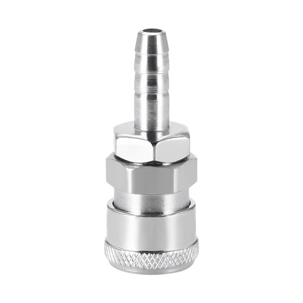 Conector rápido hembra de 1/2" para manguera de barbilla de 8 mm