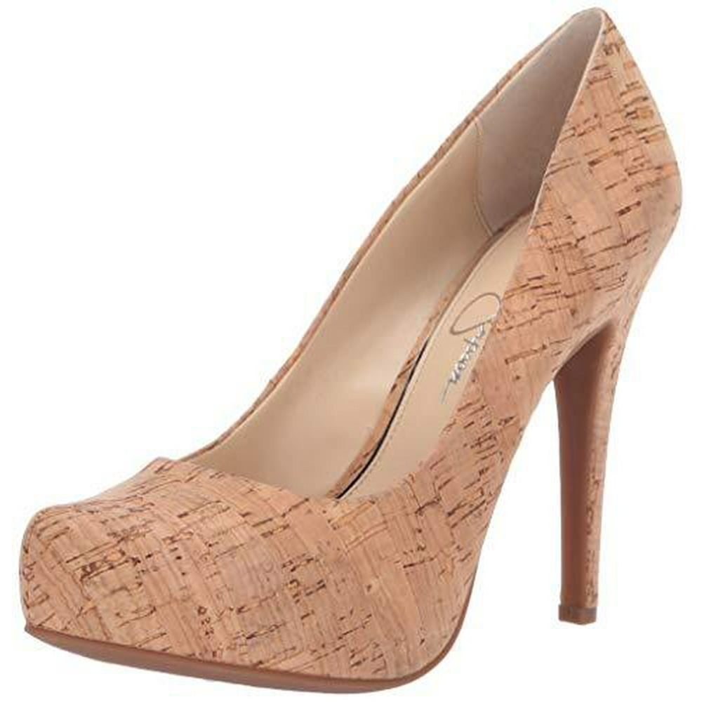 jessica simpson cork heels