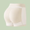 thumbnail image 2 of ZENJIAH Women's Butt-Lifting Seamless Shapewear - High Compression Shorts With Removable Silicone Pads Beige, 2 of 4