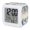 Soft Ivory Creamy Chiffon Blue, variant on Blue White Pumpkin Digital Alarm Clock for Bedrooms,Smart LED Alarm Clock with 7 Color Changing Night Light,Fall Thanksgiving Tropical Botanical Silent Wake Up Clocks for Sleep Study 3.2"x3.2"