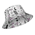 thumbnail image 2 of Balery Cowboy Bucket Hats Fashion Sun Cap Packable Outdoor Fisherman Hat For Women And Men, 2 of 9