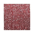 thumbnail image 3 of Crystal Rhinestone Ribbon Clothing Accessories Sticker Convenient Using Present Decoration Sheet with Shine Appearance Exquisite dark red 8double side tape, 3 of 6