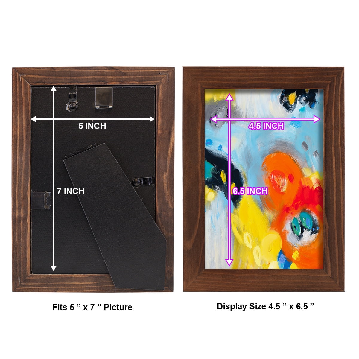 In the Loop II -Framed Print w/glass-Chestnut
