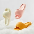 thumbnail image 6 of Pillow Slippers for Women Men Non-Slip Quick Drying Bathroom Shower Sandals Thick Sole Cloud Slides Indoor & Outdoor, 6 of 7