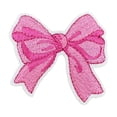 thumbnail image 1 of Fiudx Pegatina de Lazo Bordado, Bonito Parche Decorativo para Ropa, Accesorio Creativo para Manualidades Diy En Bolsos y Almohadas, Cubre Imperfecciones En Telas, Decoración Navideña para Ocasiones E, 1 of 5