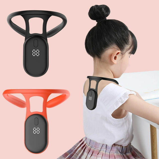 Smart Posture Corrector with Vibration Alert - Invisible Back Brace for Hunchback & Shoulder Support, Real-Time Body Tilt Monitoring, Food-Grade Material, Comfortable Wear for Work/Study/Walking