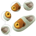 thumbnail image 3 of Rokment Cute Bear Slippers for Women Christmas Fuzzy Memory Foam Animal House Shoes Cozy Warm Winter Fleece Indoor Bedroom Home Slip on Green Size 5.5, 3 of 6
