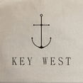 thumbnail image 2 of CafePress - Key West Sailing Anchor - Adjustable 100% Brushed Unisex Casual Cotton Baseball Cap, Beige, 1, 2 of 2