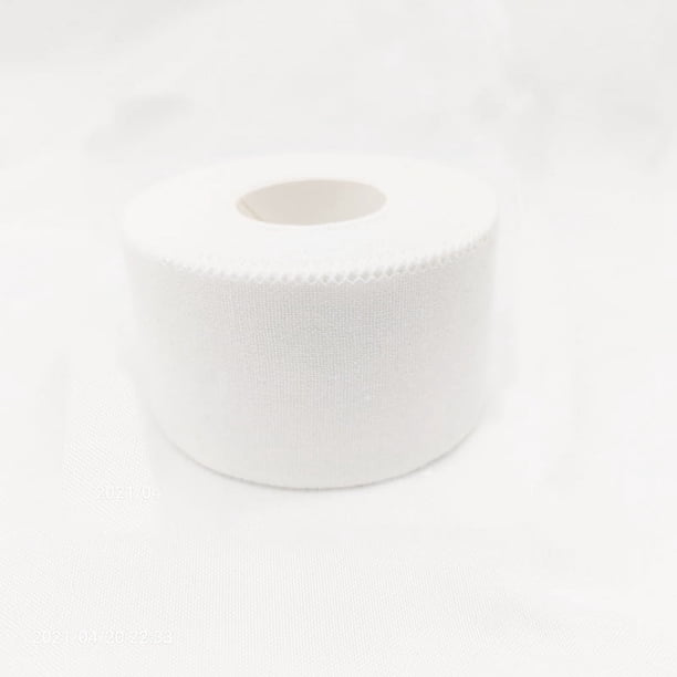 Membrana protectora para la piel deportiva, soporte fijo, combinación de presión para el pie, protector de muñeca, protector de pies, borde dentado, cinta adhesiva, parche blanco, no elástico