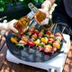 thumbnail image 3 of Sartén para Parrilla para Acampar Al Aire Libre, Olla para Barbacoa Coreana, Sartén para Cocinar Portátil, Sartén para Parrilla para Carne, Sartén para Parrilla para Picnic, 3 of 5