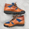 thumbnail image 3 of Vintage New Balance Rainier Hiking Shoes Mens Size 8.5D Brown Preowned Leather, 3 of 5