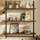 thumbnail image 1 of Estantes de Pared Flotantes para Cocina, Rústicos de Madera con Soporte Fuerte Pinmoco 8B-RST, 1 of 9