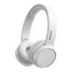 thumbnail image 1 of Auriculares inalámbricos PHILIPS H4205 con controladores externos de 32 mm, blancos, 1 of 8