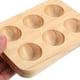 thumbnail image 5 of Bandeja para huevos, soporte de madera para huevos, contenedor de exhibición para refrigerador, mostrador de huevos, 5 of 8