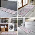 thumbnail image 2 of Pioneer Flower Floral Print Pattern Kitchen Rug Mat,Kitchen Runner Rugs Non Skid Washable,Decorative Kitchen Floor Mats for Kitchen,Sink,Laundry,17"X47", 2 of 5