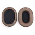 thumbnail image 5 of Almohadillas de piel de oveja para Audio Technica ATH M50x M20 M40 M40x (Marrón), 5 of 5