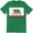 Green, variant on California Republic Flag Cali CA Grizzly Distressed Bear Mens T-Shirt
