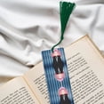 thumbnail image 6 of Kdxio Dog in Hairdresser Print Metal Tassel Bookmarks,Perfect Gift for Art Lovers and Bookworms Metal Bookmarks for Women, 6 of 8